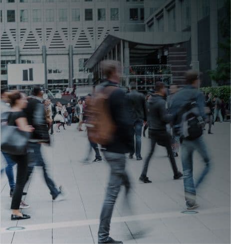 people walking