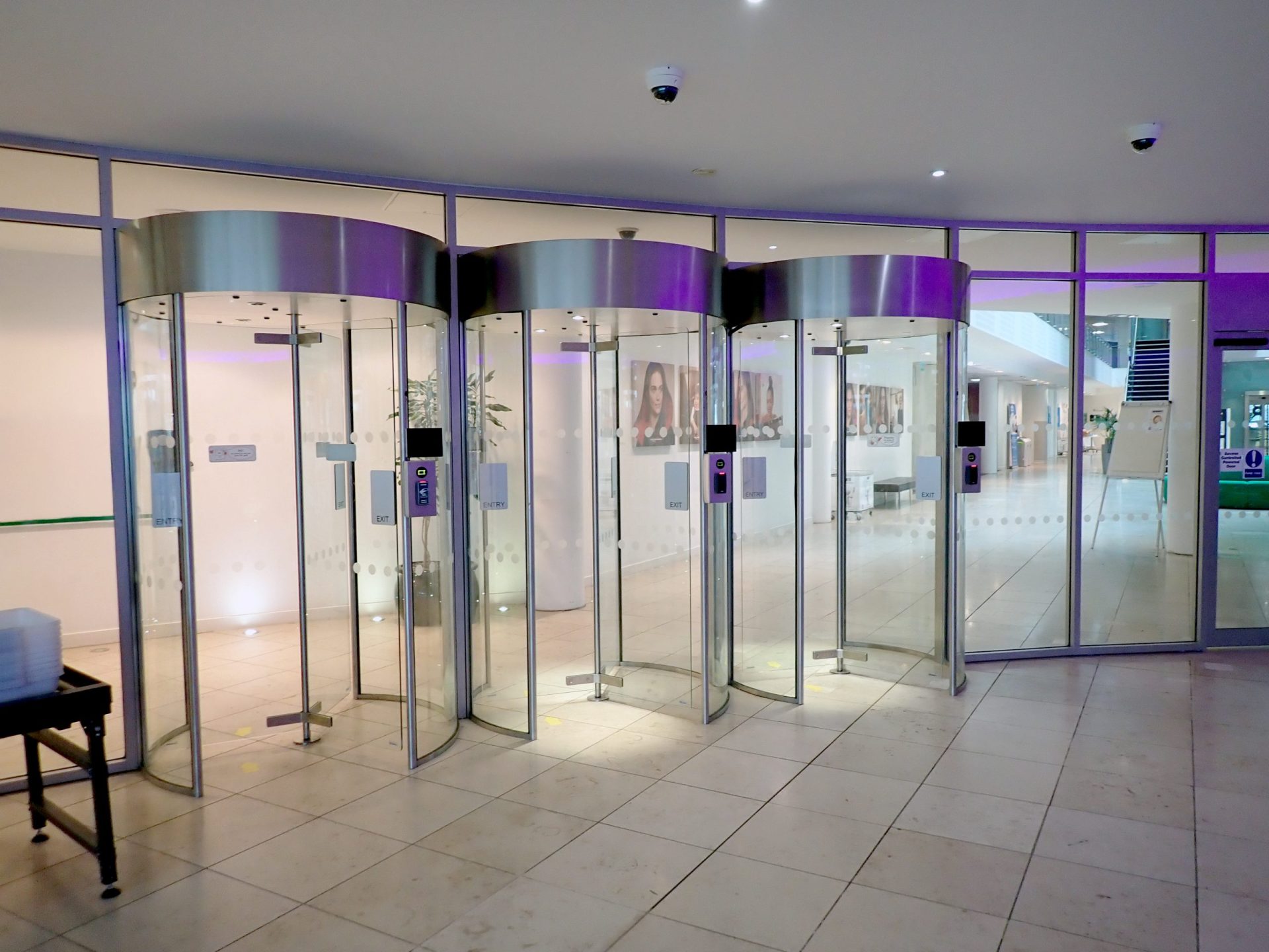 Lloyds Bank Revolving Doors
