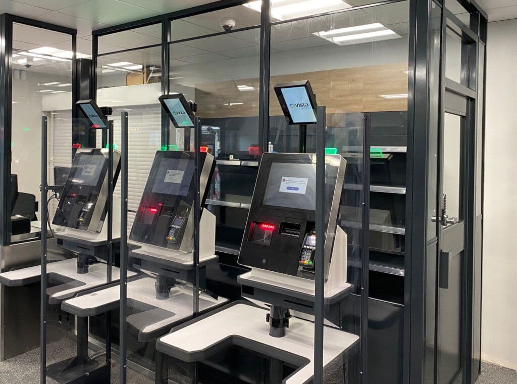 Self-checkout Security Screens - Safetell