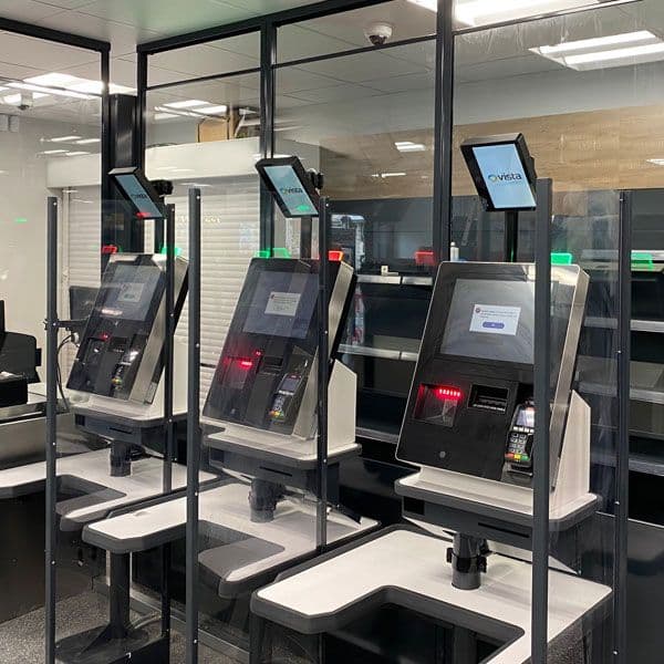 Self-checkout Security Screens - Safetell